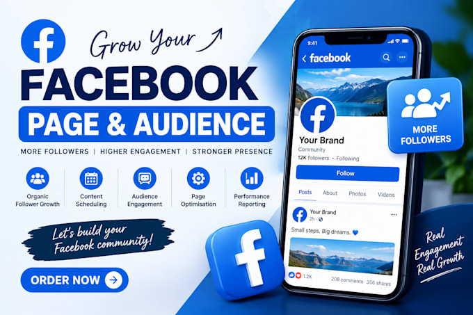 grow your facebook page followers and engagement
