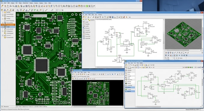 Design professional pcb layouts and schematics using kicad tools by ...