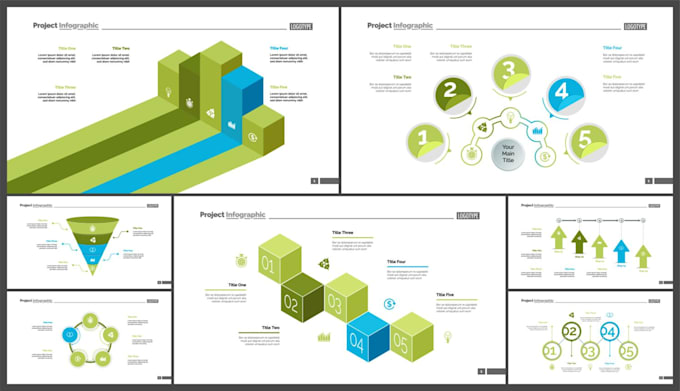 professional business reports and presentations