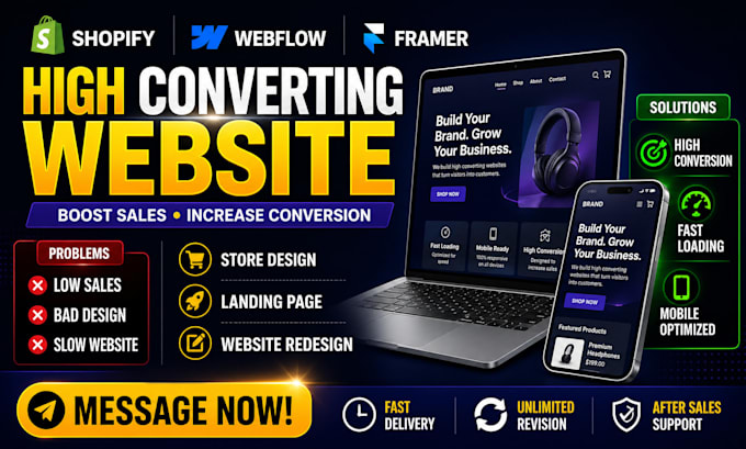 framer builder, framer figma, shopify landing page, webflow expert, web designer