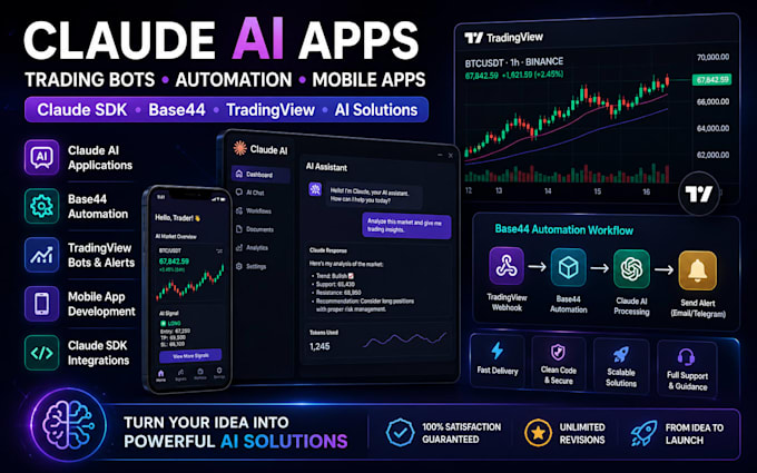 claude code base44 design claude ai mobile apps claude sdk tradingview open claw