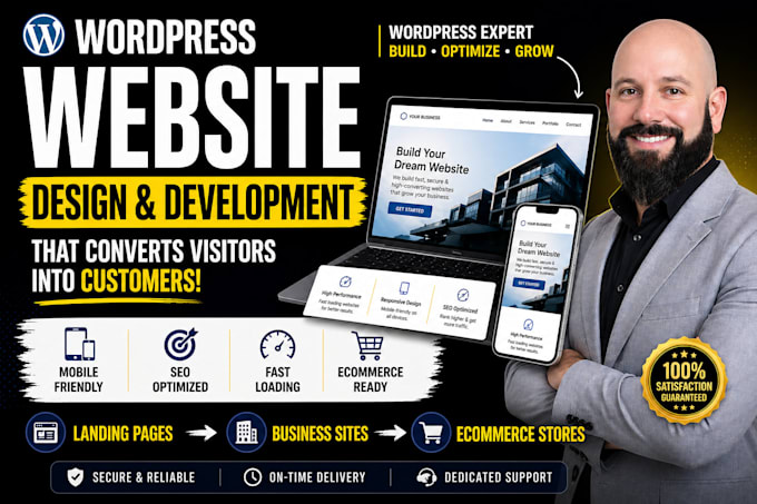 design wordpress website, wordpress ecommerce wordpress seo wordpress redesign