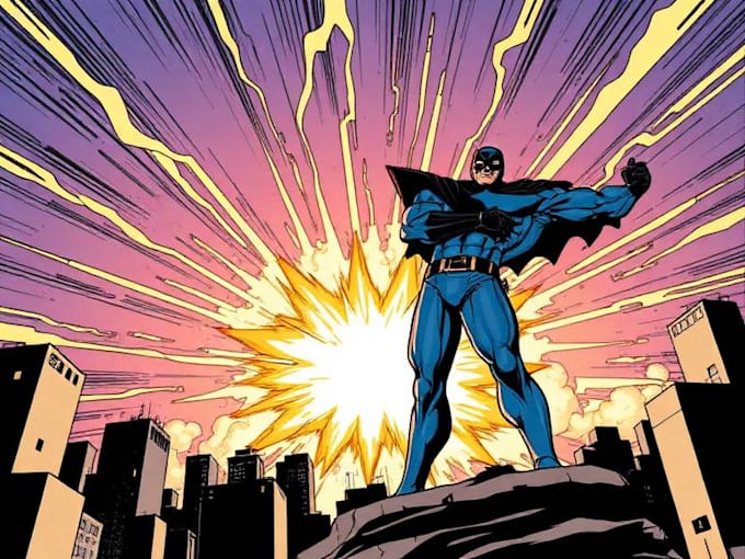 draw comic book illustration graphic