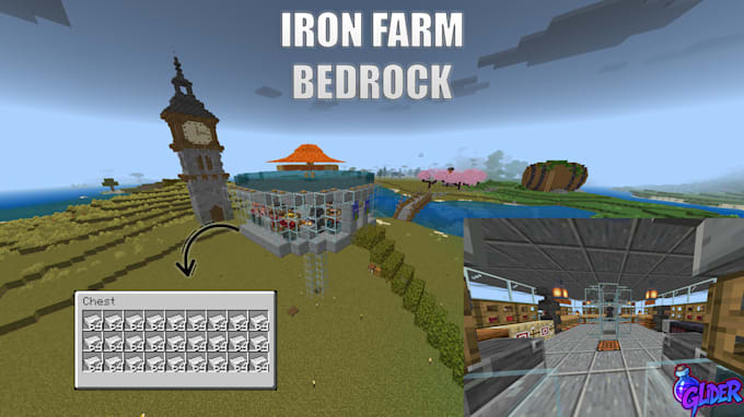 build automatic farms for you in minecraft bedrock