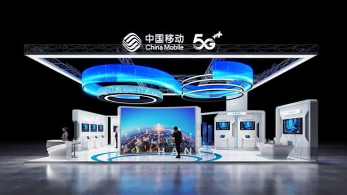 crate 3d trade booth design, exhibition stalls, virtual booth