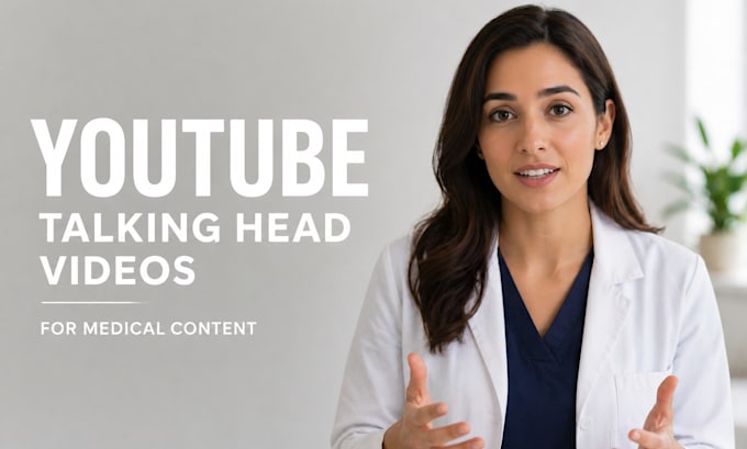 edit youtube talking head videos for medical content