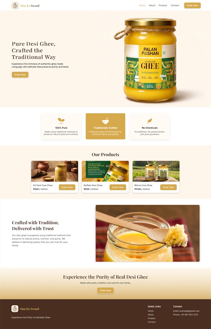 design website UI or landing page design in 24 hours