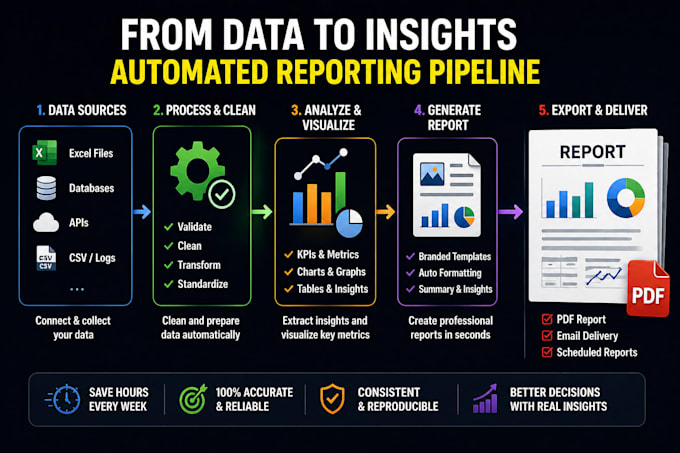 generate professional reports from any data