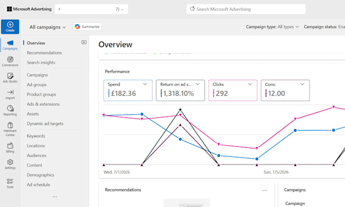 do bing ads killer PPC campaigns for local service business
