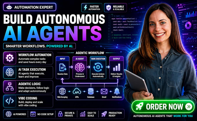 build your autonomous ai agent and workflow using vibe coding