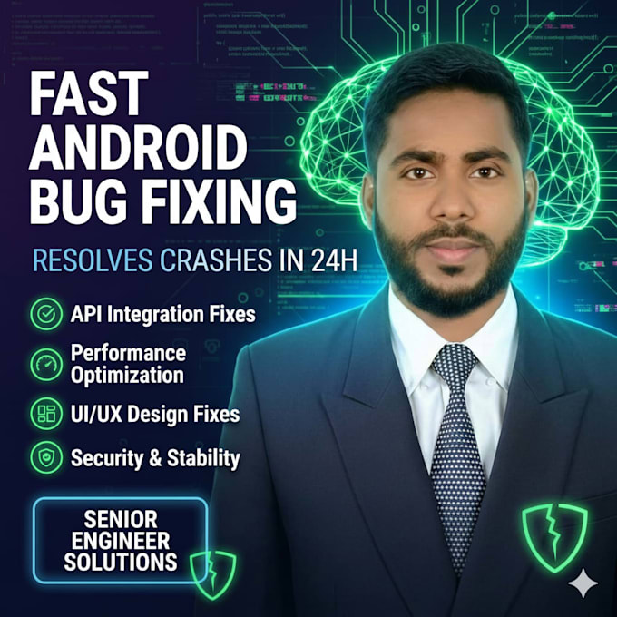 fix android app bugs, crashes, and errors quickly