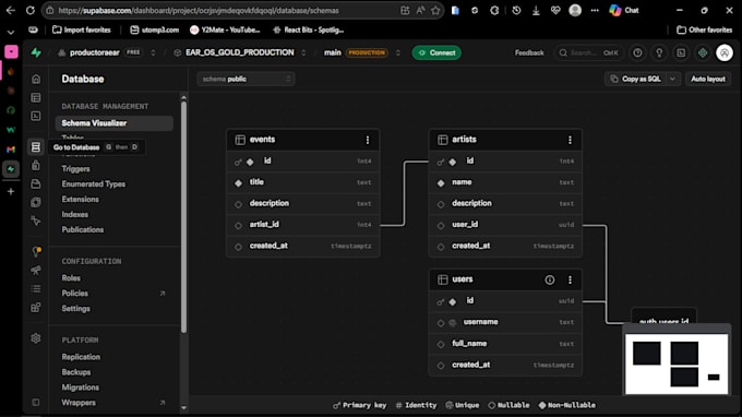 integrate supabase into your web app with auth and database