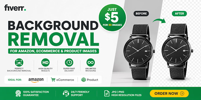 remove background  images  for amazon, ecommerce and product