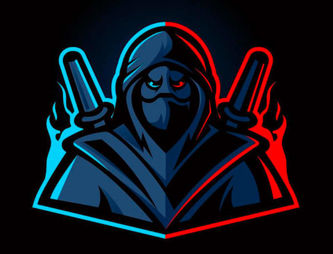 create wonderful assassin e sport mascot logo for your company