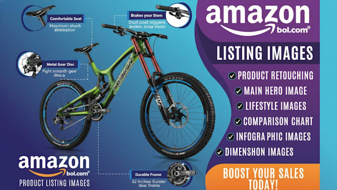 design amazon product listing images