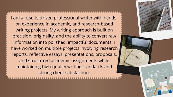 write and research professionally