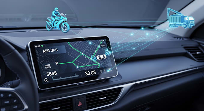design vehicle, bike or asset tracking hardware with a9g gps