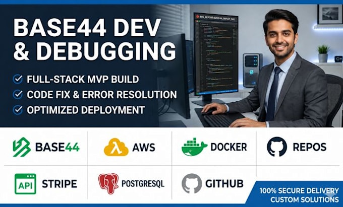 configure integrations and debug base44 apps