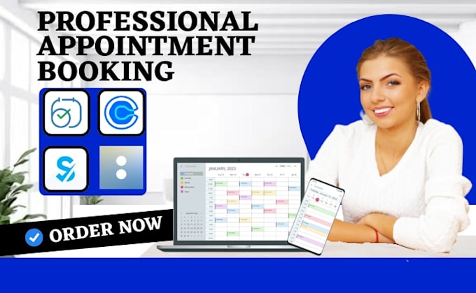 setup appointment booking calendly zoho bookings simplybook me acuity scheduling