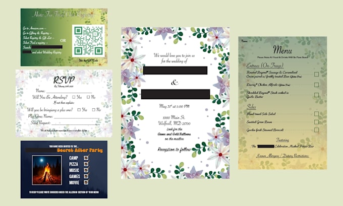 create invitations for you