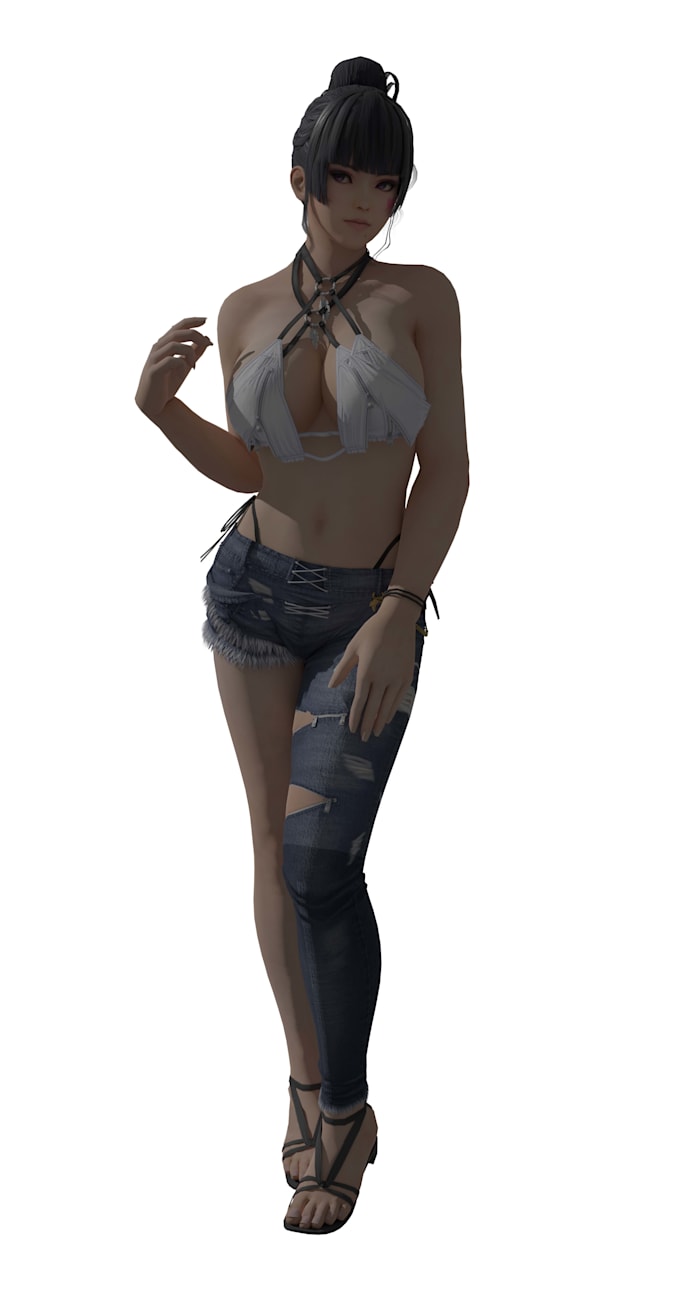 make 3d model renders for you