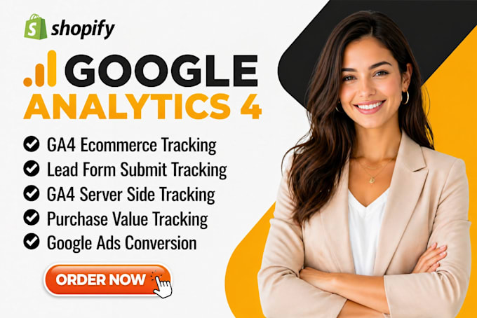 setup google analytics 4 ecommerce tracking, ads conversion tracking by gtm