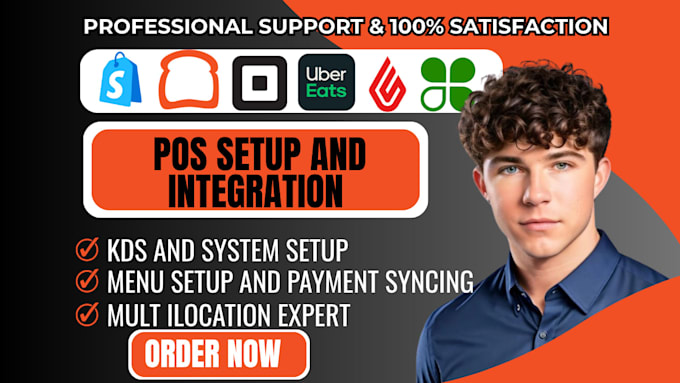 setup toast pos, square pos, clover pos, shopify pos integration