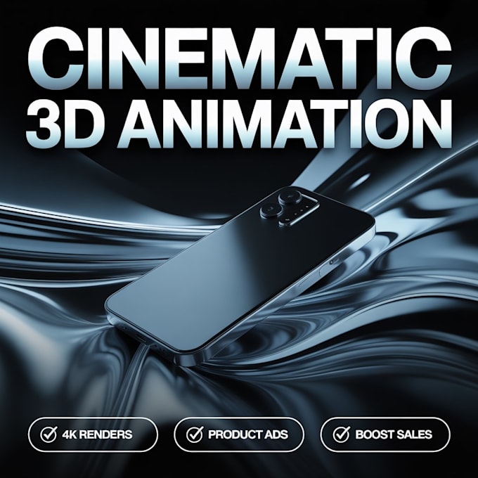 create cinematic 3d product animation videos that increase conversions