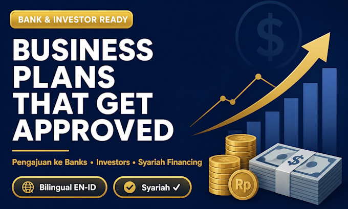write a business plan for indonesia loan approval, sme and syariah financing