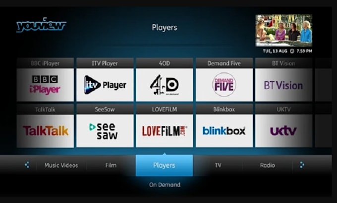 develop iptv app, smart iptv player, ott streaming app with API and admin panel