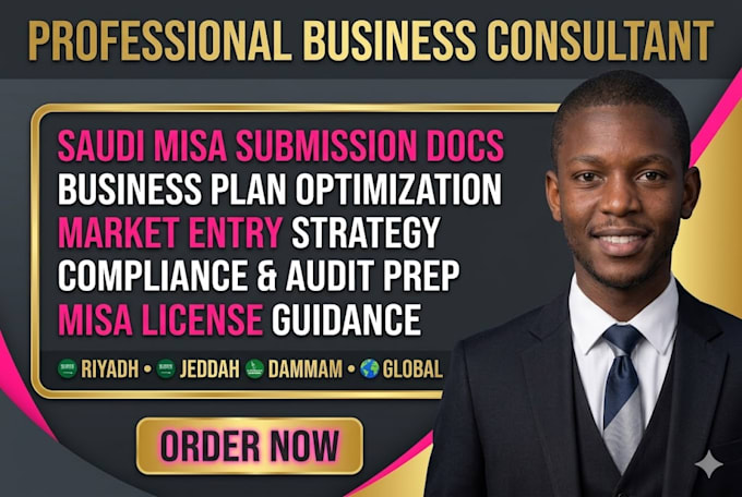 optimize your business plan and documentation for saudi misa submission
