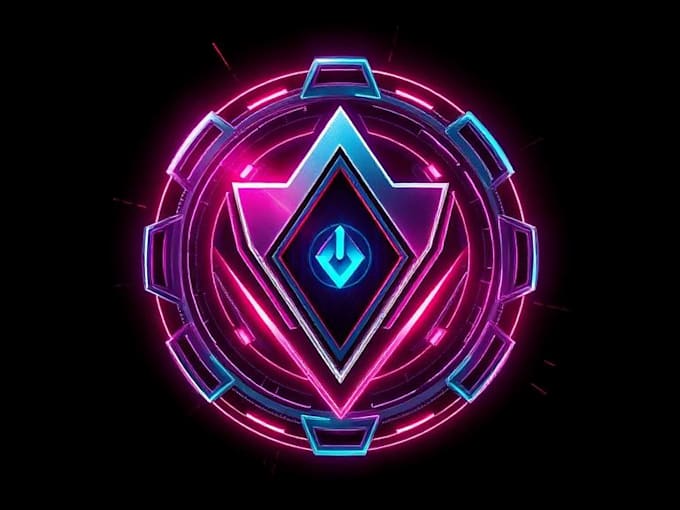 create a custom cyberpunk or futuristic or y2k logo design