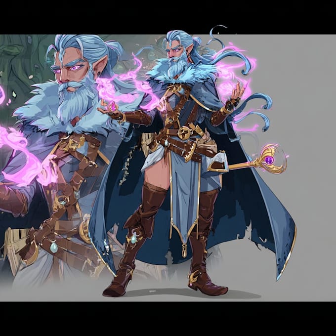 Dnd Characters Doing Math Do dnd character art, fantasy character for dnd party by Jaquambar | Fiverr
