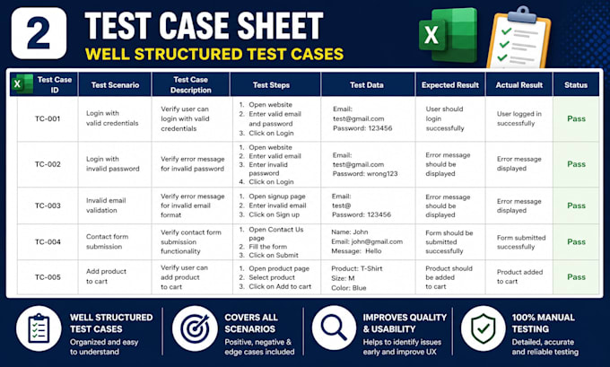 do website and mobile app testing with detailed bug reports