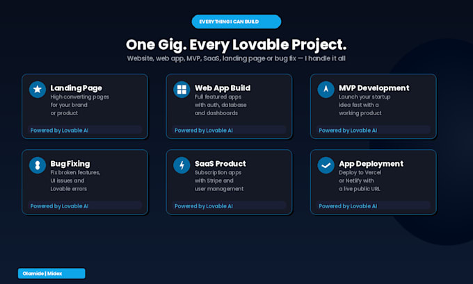 build fix and deploy your website app or mvp using lovable ai
