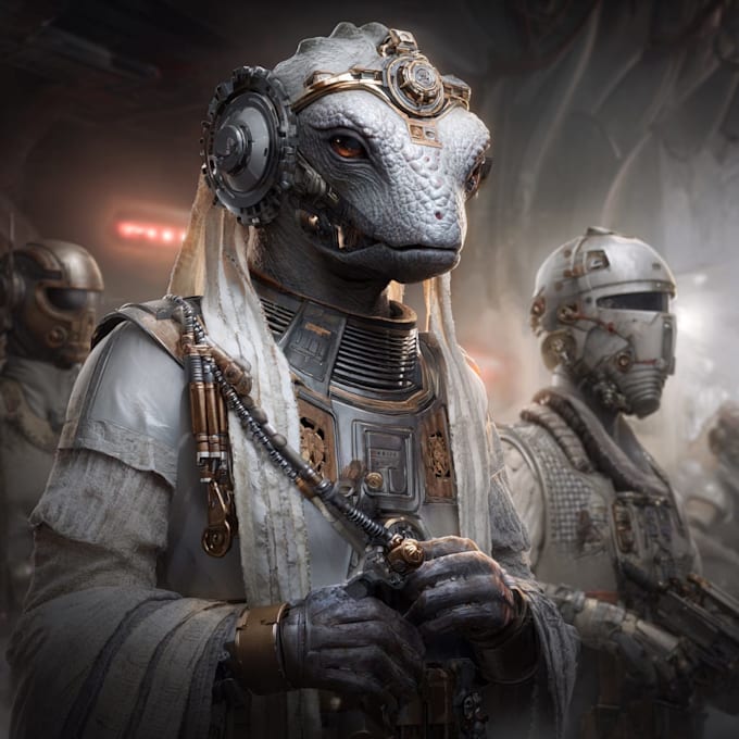 making your sci fi and star wars character