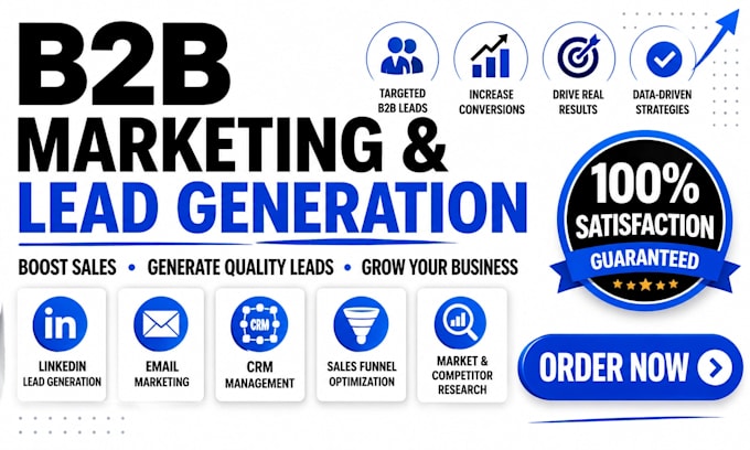 develop b2b marketing strategy lead generation b2b sales