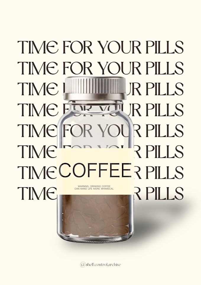 create highly detailed and professional cafe posters