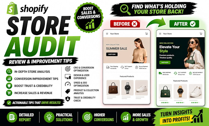 do shopify store audit cro audit and conversion optimization