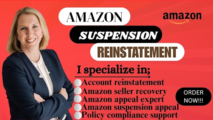 reinstate suspended amazon seller account