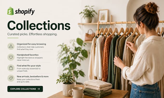 do shopify collections, shopify product variants