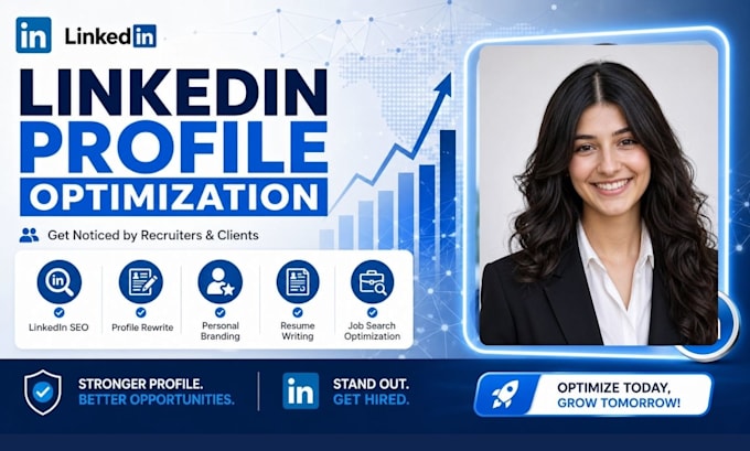 optimize and create linkedin profile for jobs and leads