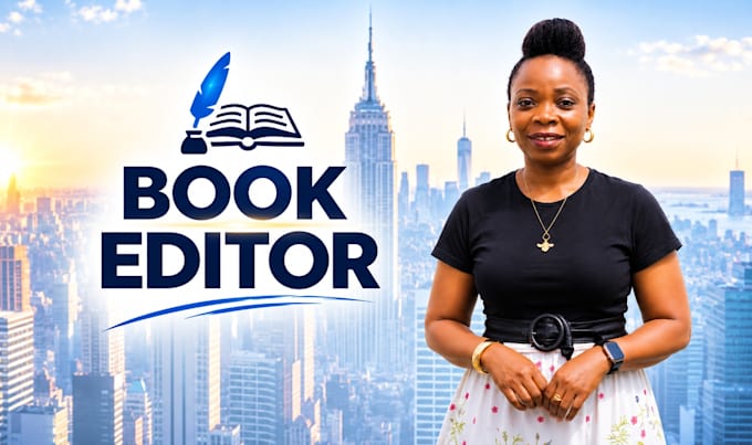 do proofreading and editing, book editor