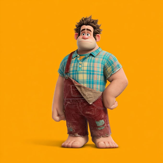 create a disney cartoon character for you
