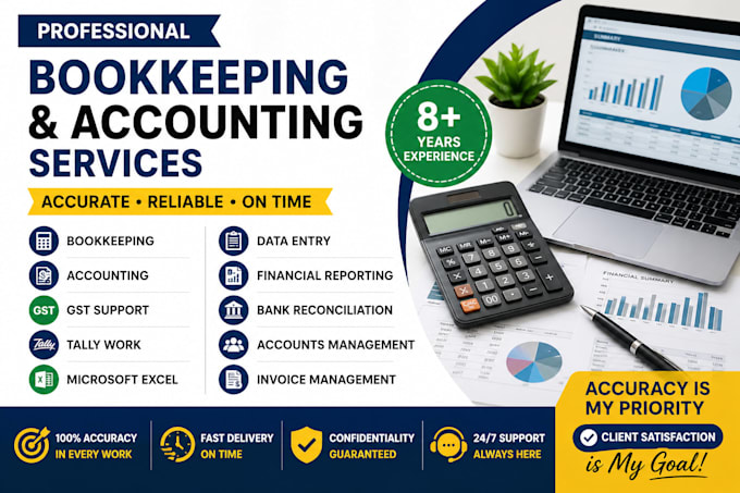 do bookkeeping accounting excel and data entry work