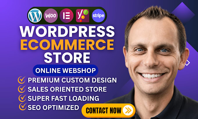 build ecommerce website online store, webshop using wordpress woocommerce