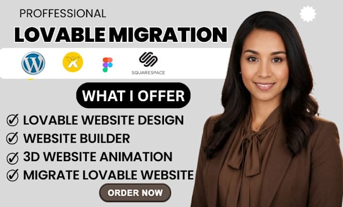 create lovable ai website design ai website builder and website migration