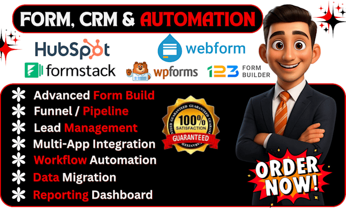 build formstack web forms 123formbuilder wpforms google sheet sync hubspot crm
