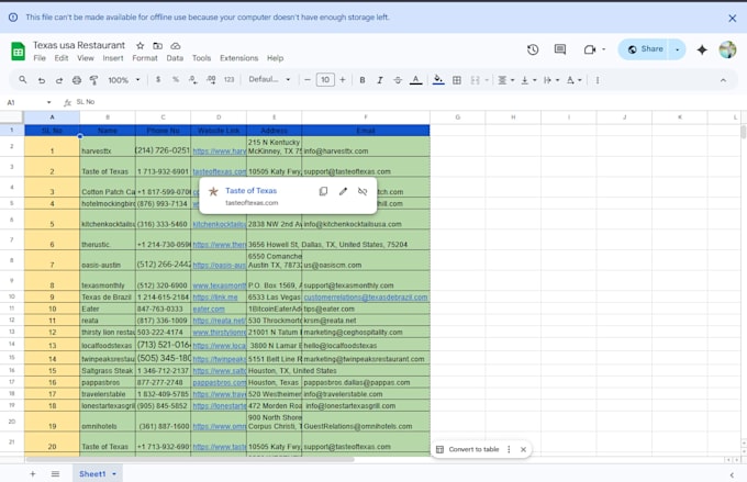 provide b2b lead generation email list building data scraper