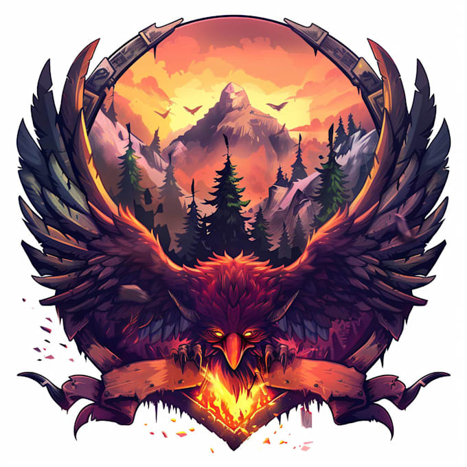 make a fantasy logo